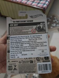 Hot wheels Ford escort RS1600