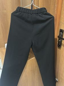 Black High Waist Trousers/Pants
