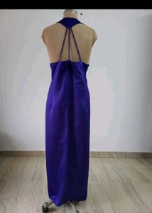 Elegant Purple Maxi Dress