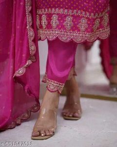 Gorgeous Pink &amp; Orange Dress suits
