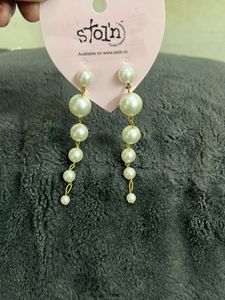 Elegant Pearl Drop Earrings