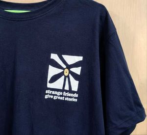 Navy Blue Graphic T-Shirt