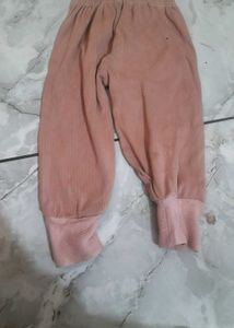 Baby Girl's Pink Joggers
