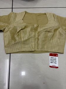 Stylish Gold Striped Blouse