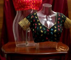 Set Of Two Ethnic Blouses Black 🖤 & Red ♥️