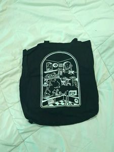 Unique Black Tote Bag