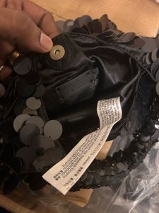 Zara Designer Party Black Hand Bag Fixed Price