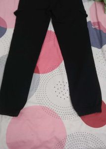 Stylish Black Cargo Pants for girl