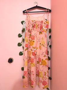 Floral Print Slip Dress
