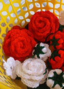🌹✨Handmade Crochet  Hair Ties❣️