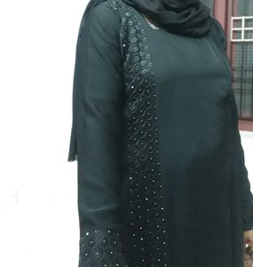 New Abaya With Stone Work