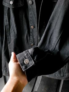 Black Denim Jacket Outfit