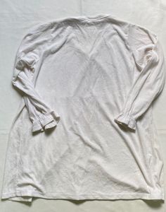 White V-Neck Button Up Tunic Top
