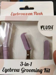 PLUSH 3-in-1 Eyebrow Grooming Kit