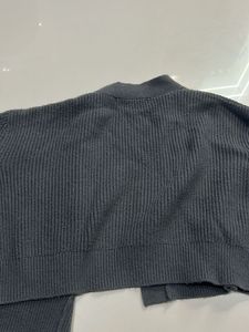 Zara Cropped Knit Cardigan