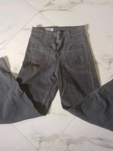 grunge y2k faded black straight fit jeans