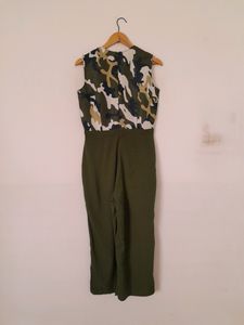 Zima Leto Dark Olive Green Jumpsuit (Women's)