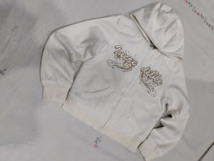 Cozy White Hoodie