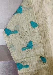 Chic Bird Print Kurta