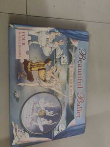 Beautiful Ballet Jigsaw Puzzle Book hardcover