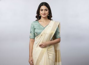 Designer Sequined Blouse