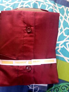 Thangamagan Maroon Shirt For 8yrs Old