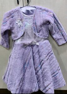 Cute Girls Dress with Jacket