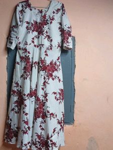 White Floral Maxi Dress