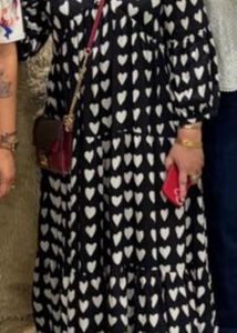 black maxi dress