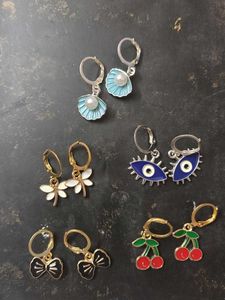 Cute Charm Earrings Set