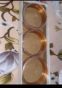 sparkle golden bangles