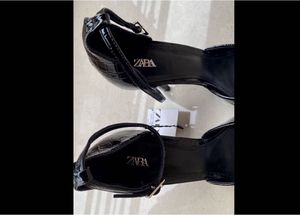 🖤 Zara Heeled Shoes with AnkleStrap