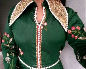 Elegant Green Embroidered Ethnic Gown