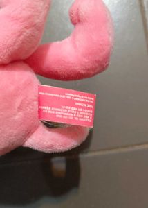 Pink Panther Plush Keychain