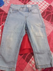 Denim Jeans Pant For Baby Girl
