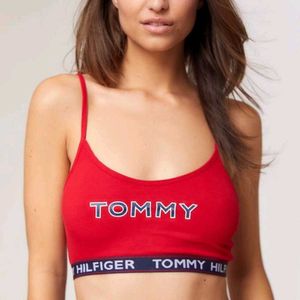 Tommy Hilfiger Red Sports Bra