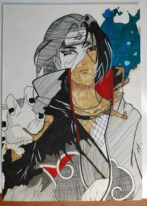 Itachi Uchiha Anime Art