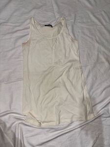 Cream Tank Top