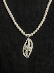 Pearl Necklace &amp; Earring Set