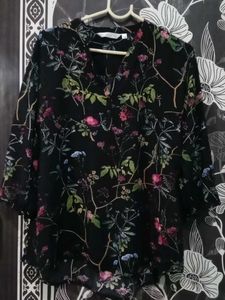 Floral Print Blouse - Effortless Style
