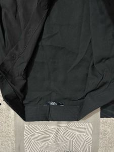 Chic Black Cropped Bell Sleeve Top