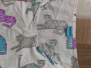 Cat Print T-Shirt