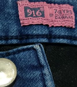 Kids Blue Denim Jeans