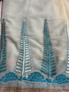 Beautiful Embroidered Saree