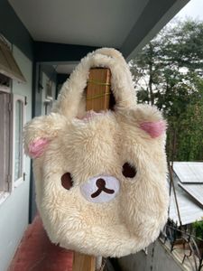 Cute Fluffy Bear Handbag