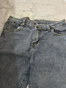 Gray Denim Jeans