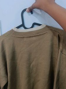 Floral Embroidered Knit Sweater