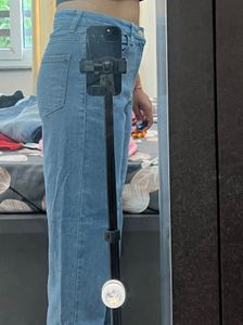 Light Wash Wide Leg Jeans