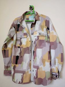 Printed Shirt pop corn material.