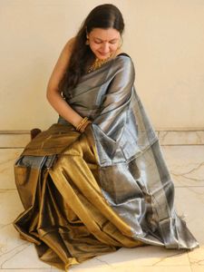 Premium Tissue Saree – Soft, Shimmering &amp; Elegant